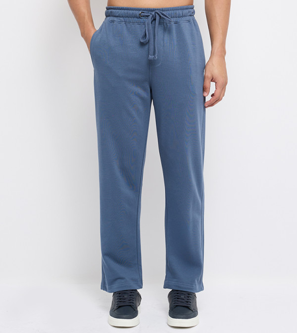 Drawstring Waist Regular Fit Sweatpants