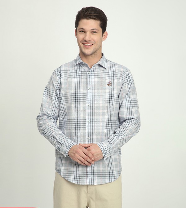 Plaid Long Sleeves Shirt