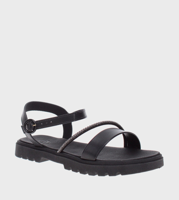 Embellished Slingback Casual Sandals