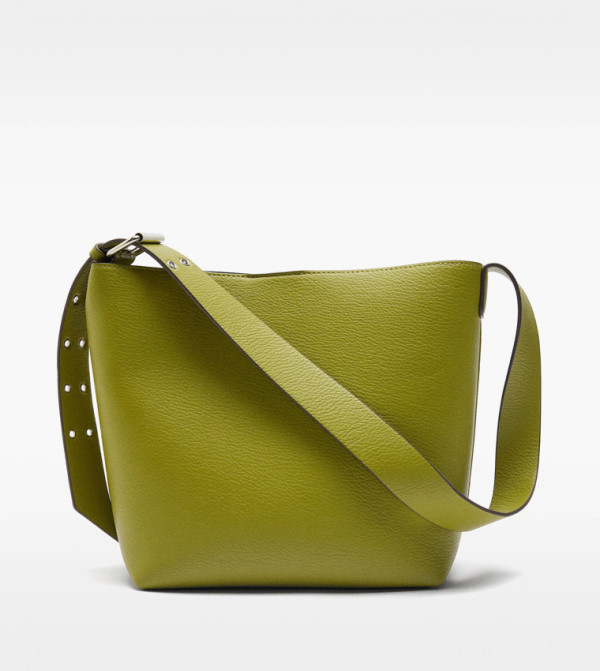 Textured Shoulder Bag