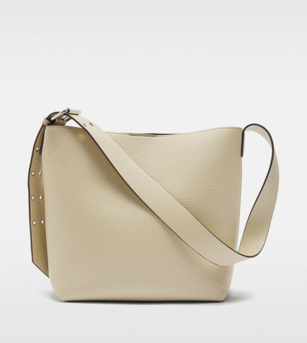 Textured Shoulder Bag