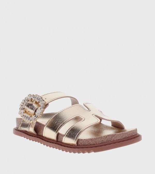 Embellished Open Toe Casual Sandals