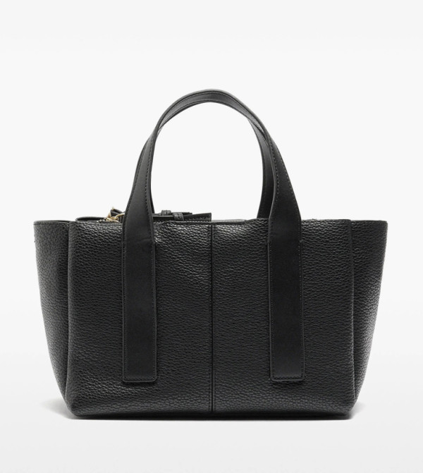 Textured Mini Tote Bag 