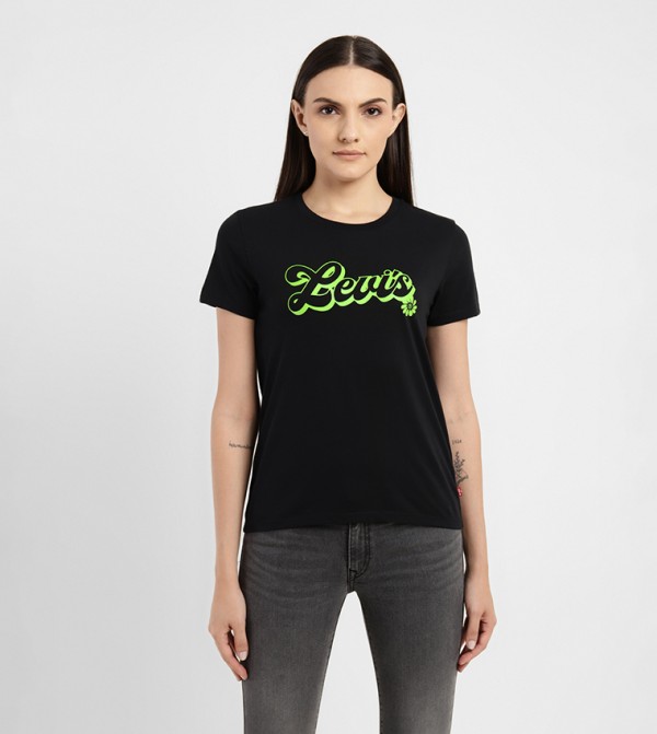 Graphic Printed Crew Neck T-Shirt