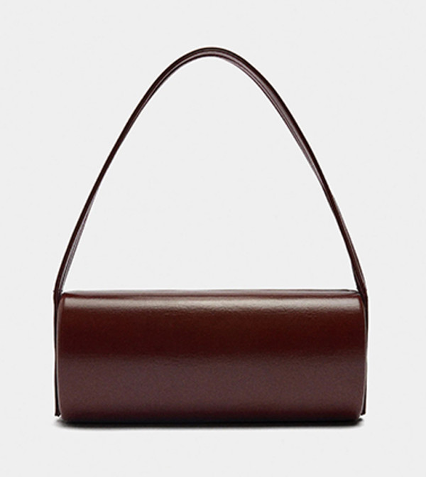 Textured Cylindrical Evening Clutch