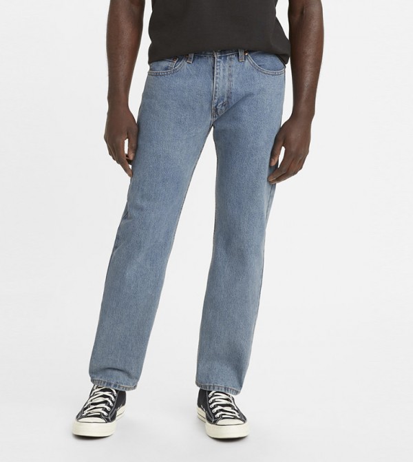 505™ Washed Straight Fit Jeans
