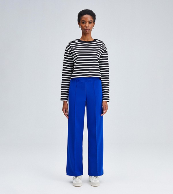 Palazzo pants top straight leg