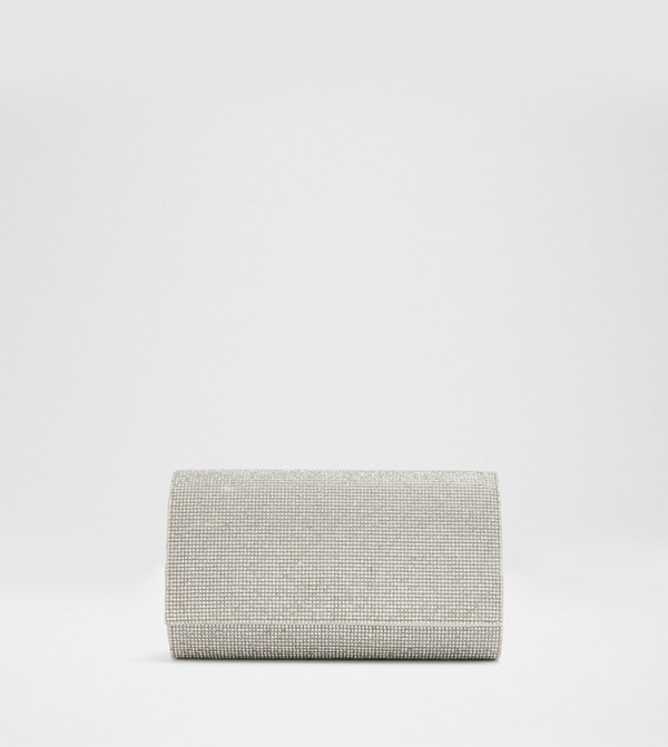 FAHARI Embellished Clutch with Detachable Straps