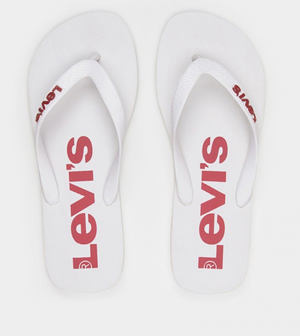 Logo Print Flip-Flops