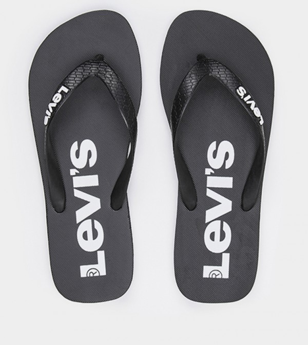 Logo Print Flip-Flops