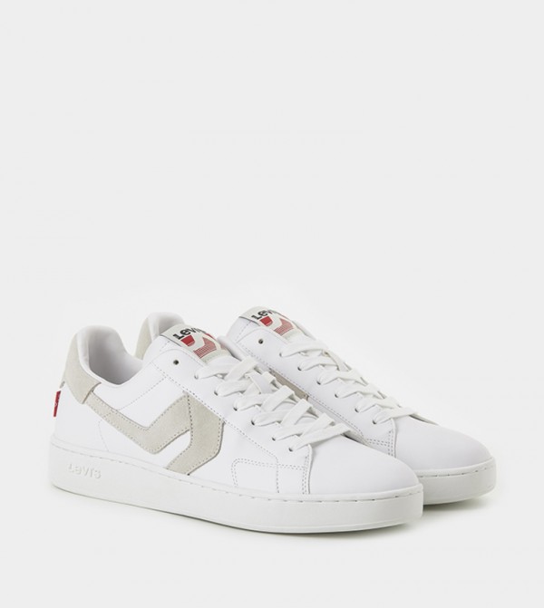 Contrast Trim Sneakers