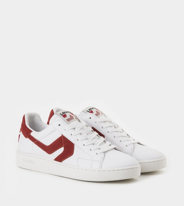 Contrast Trim Sneakers