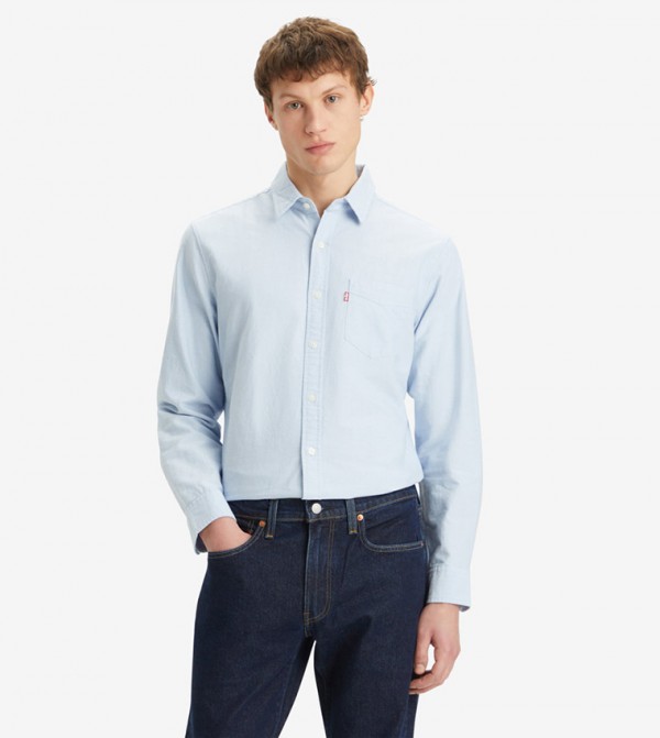 Sunset Pocket Long Sleeves Shirt