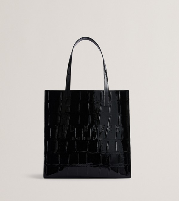 CROCCON Textured Tote Bag