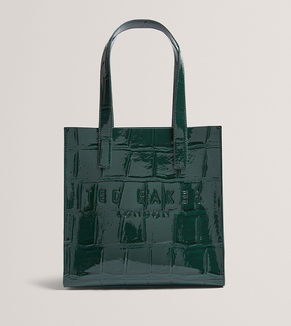 REPTCON Croc Textured Mini Tote Bag