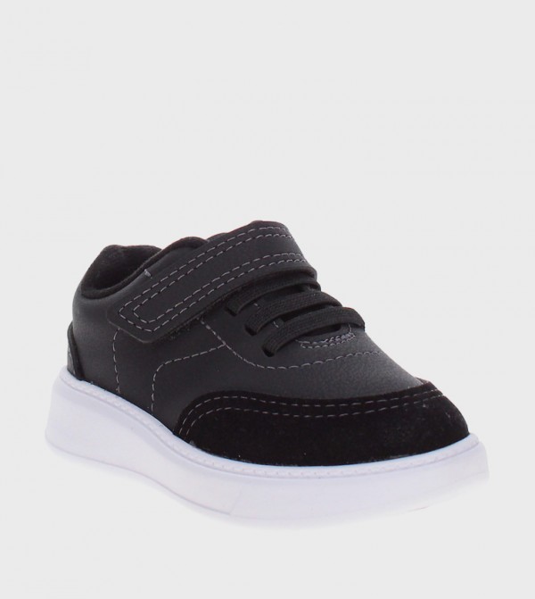 Round Toe Velcro Closure Sneakers