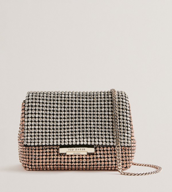GLITERS Crystal Mini Crossbody Bag