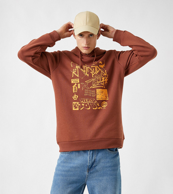lcw kapüşonlu sweatshirt