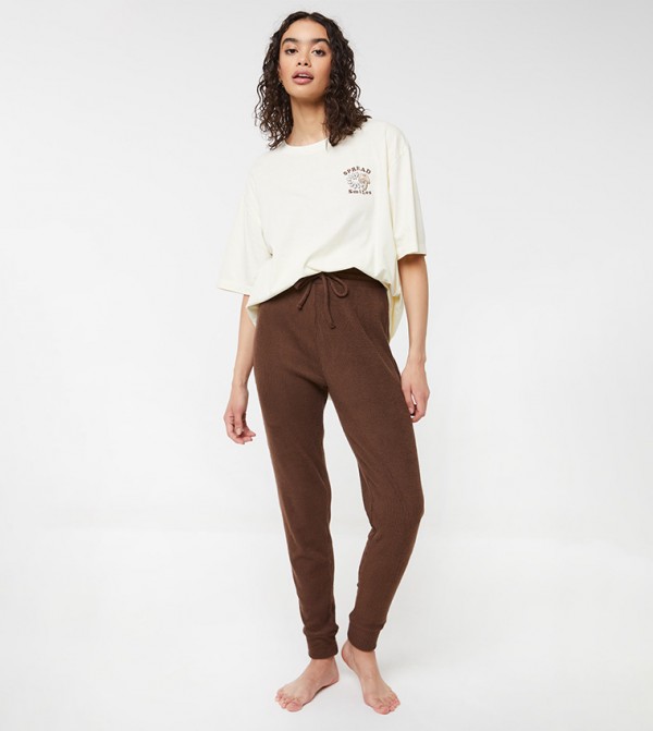 Ribbed Lounge Joggers