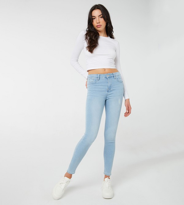 High Rise Stretch Jeggings