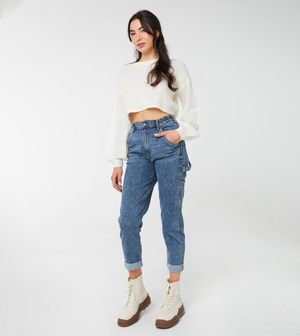 Carpenter Mom Jeans
