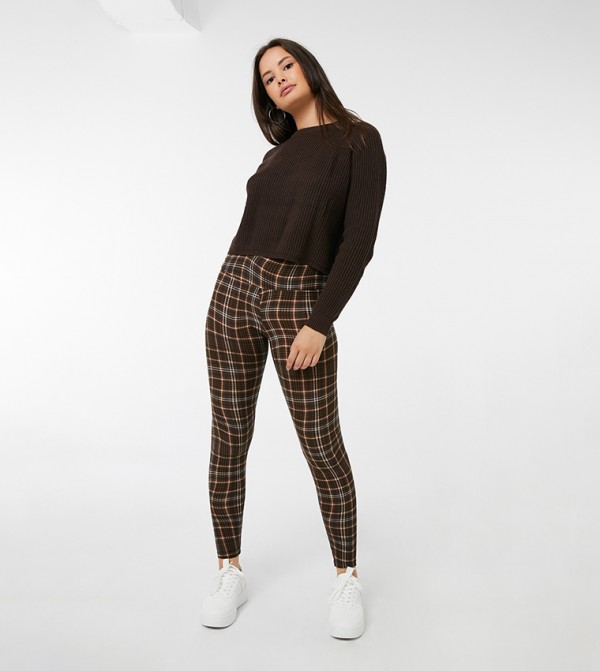 Ardene Super Soft Printed High Waist Leggings