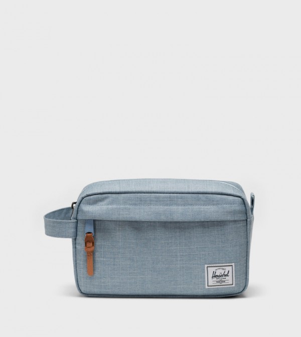 Chapter Logo Badge Zippered Toiletry Bag