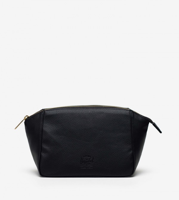 Milan Vegan Leather Toiletry Bag