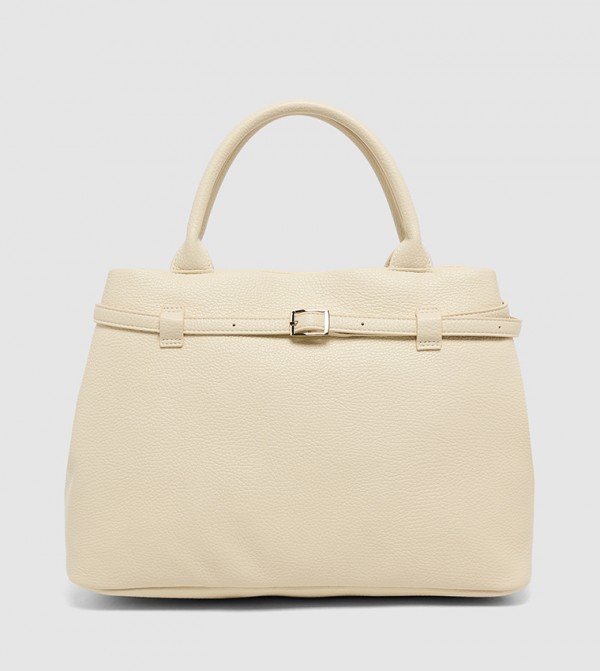 Textured PU Tote Bag