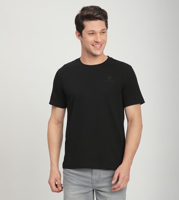 Logo Embroidered Short Sleeves T-Shirt