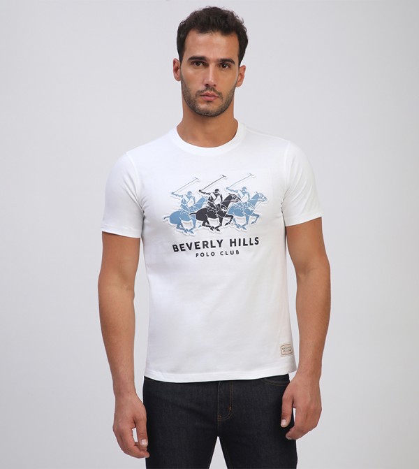 Logo Printed Short Sleeves T-Shirt