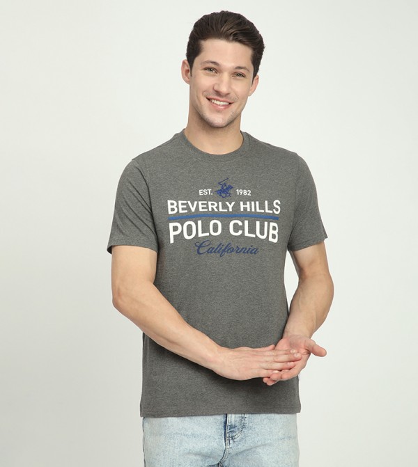 Logo Printed Short Sleeves T-Shirt