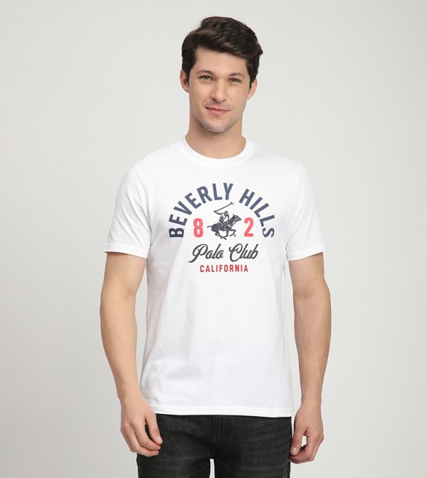 Logo Printed Short Sleeves T-Shirt