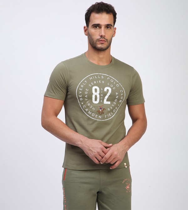 Logo Printed Short Sleeves T-Shirt