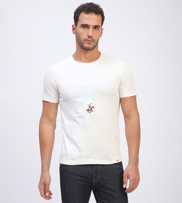 Logo Printed Short Sleeves T-Shirt