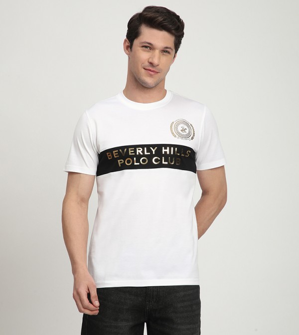 Logo Printed Short Sleeves T-Shirt