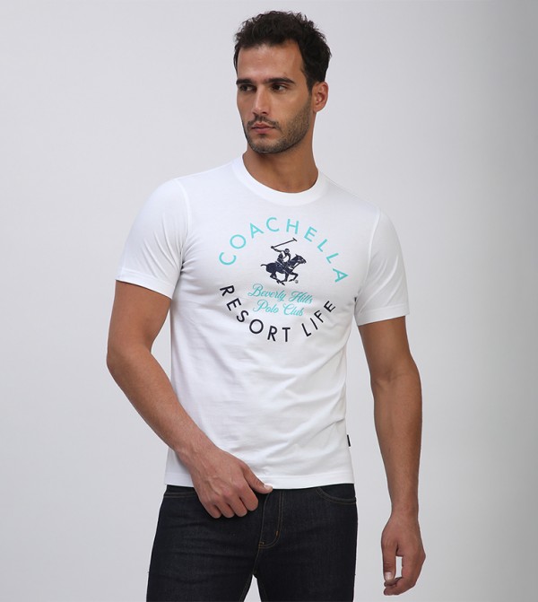 Printed Short Sleeves Casual T-Shirt