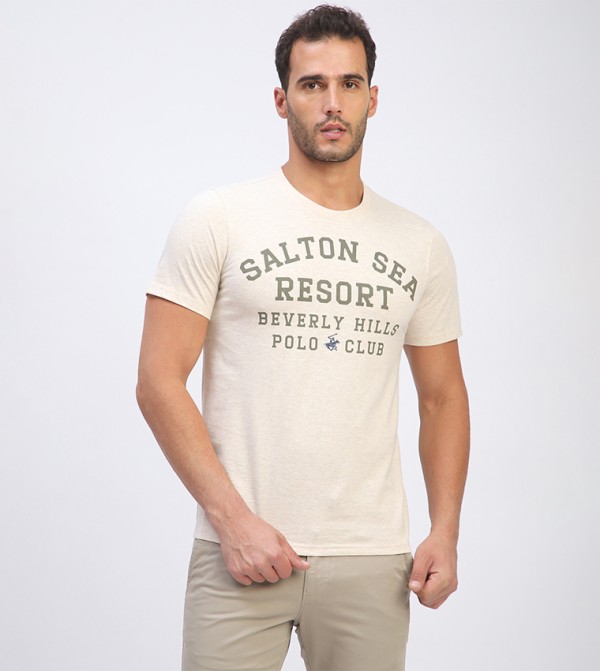 Logo Printed Short Sleeves T-Shirt