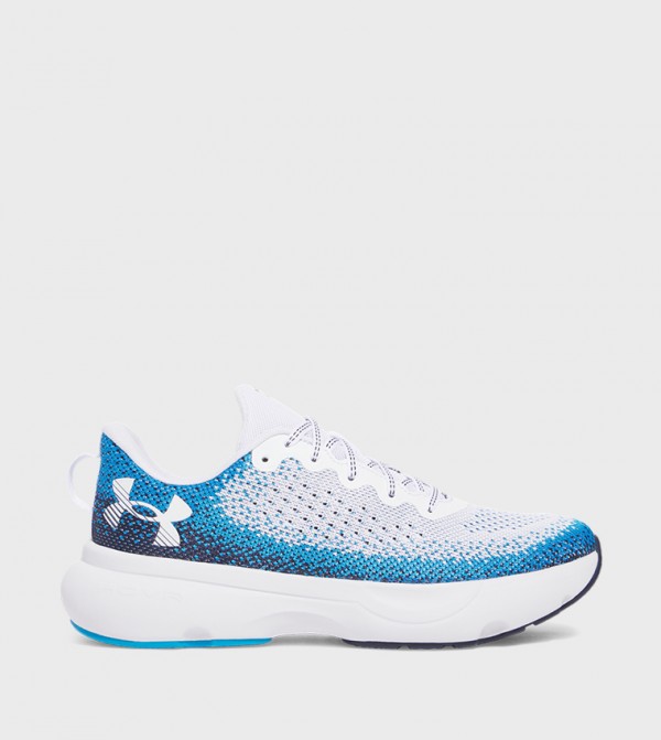 INFINITE Patterned Lace-Up Running Shoes