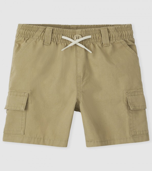 Marc Jacobs Kids ripstop cotton Bermuda cargo shorts - Black