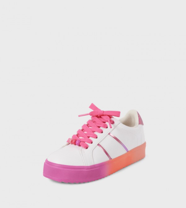 Girls Ombre Low Top Sneakers
