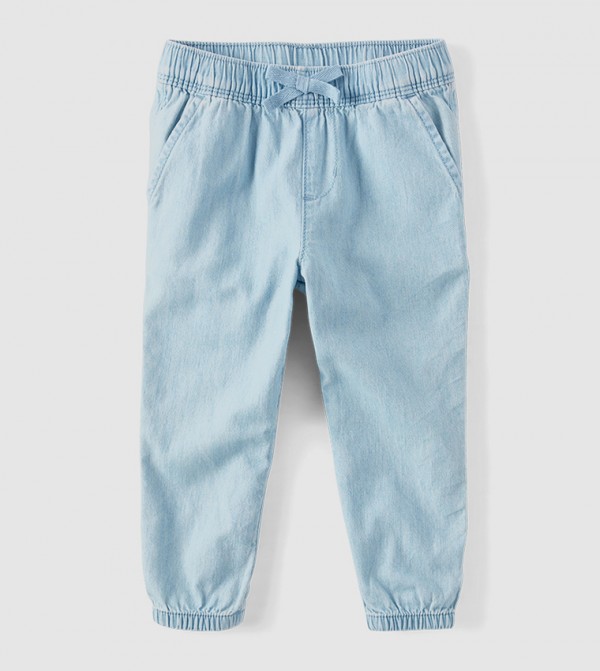 The Children's Place Baby And Toddler Girls Twill Pull On Jogger