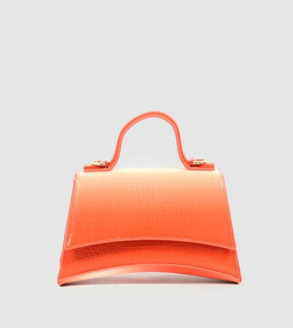Flap And Magnet Closure Satchel 