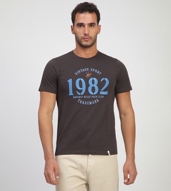 Embroidered Short Sleeves T-Shirt