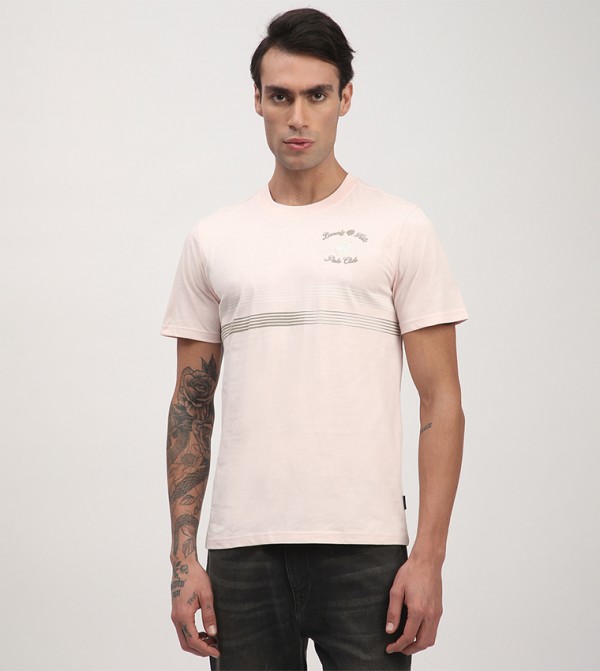 Logo Embroidered Short Sleeves T-Shirt