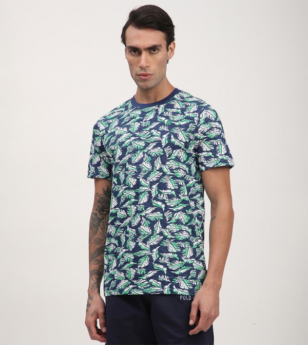 Printed Short Sleeves Casual T-Shirt