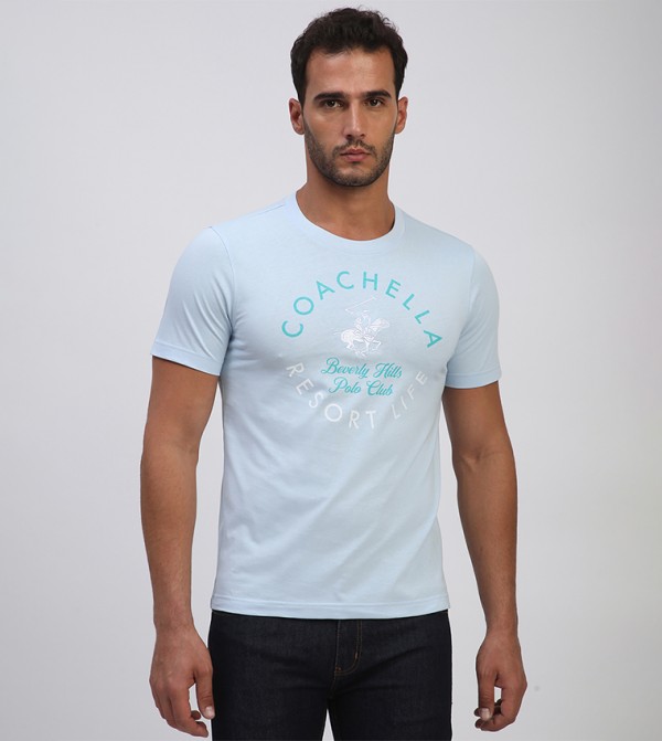 Printed Short Sleeves Casual T-Shirt