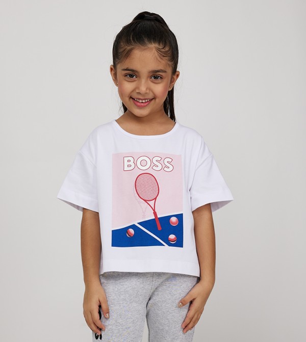 Logo Printed Short Sleeves T-Shirt