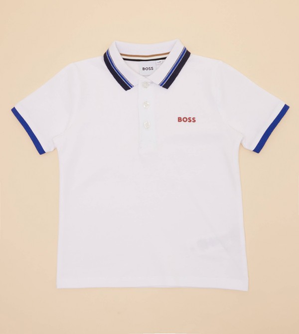 Boss polo kids best sale