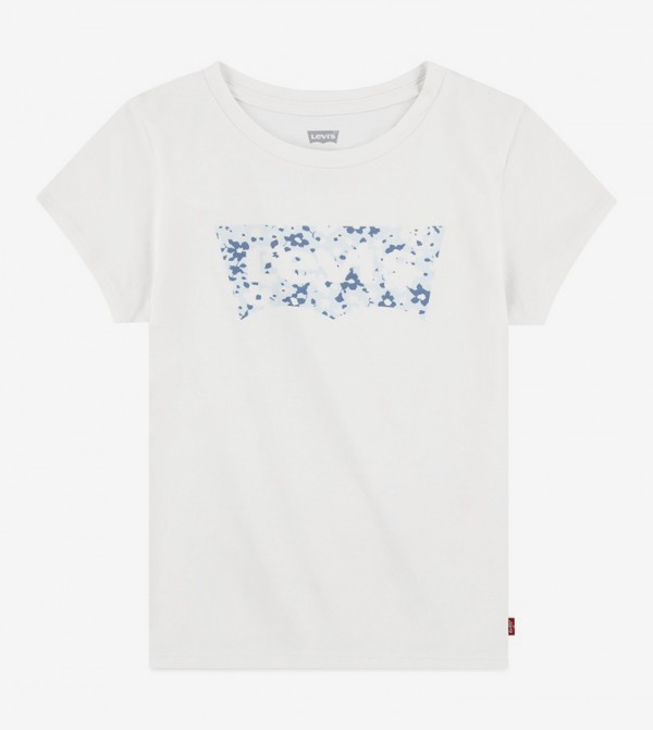 Daisy Logo Print Short Sleeves T-Shirt